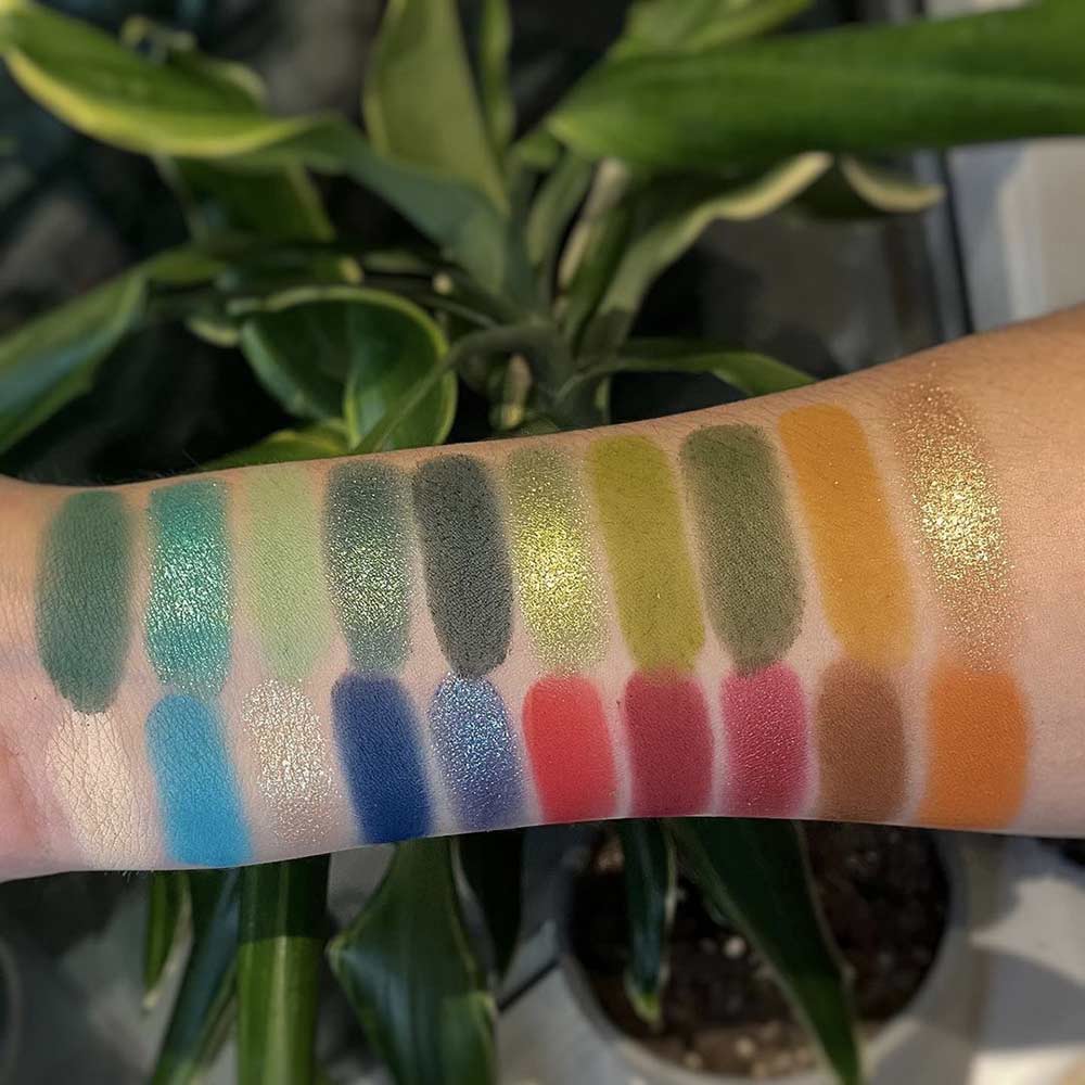 Swatches Wilderness Palette Beauty Bay
