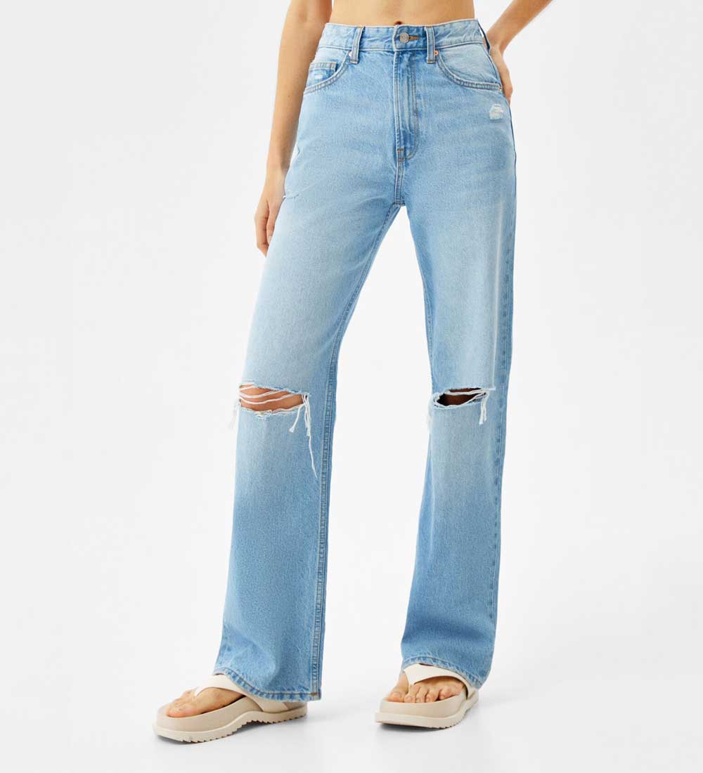 Jeans anni '90 Bershka