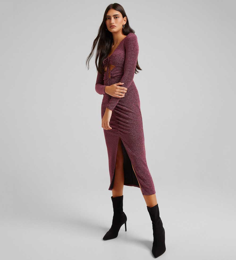 Vestito lungo Bershka Vestito lungo Bershka