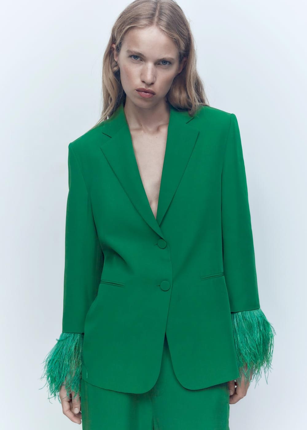 Giacca verde Zara