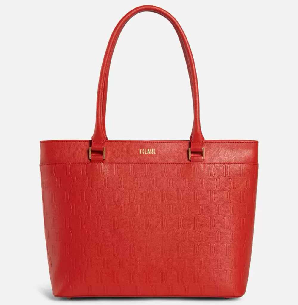 shopping bag medium colore rosso