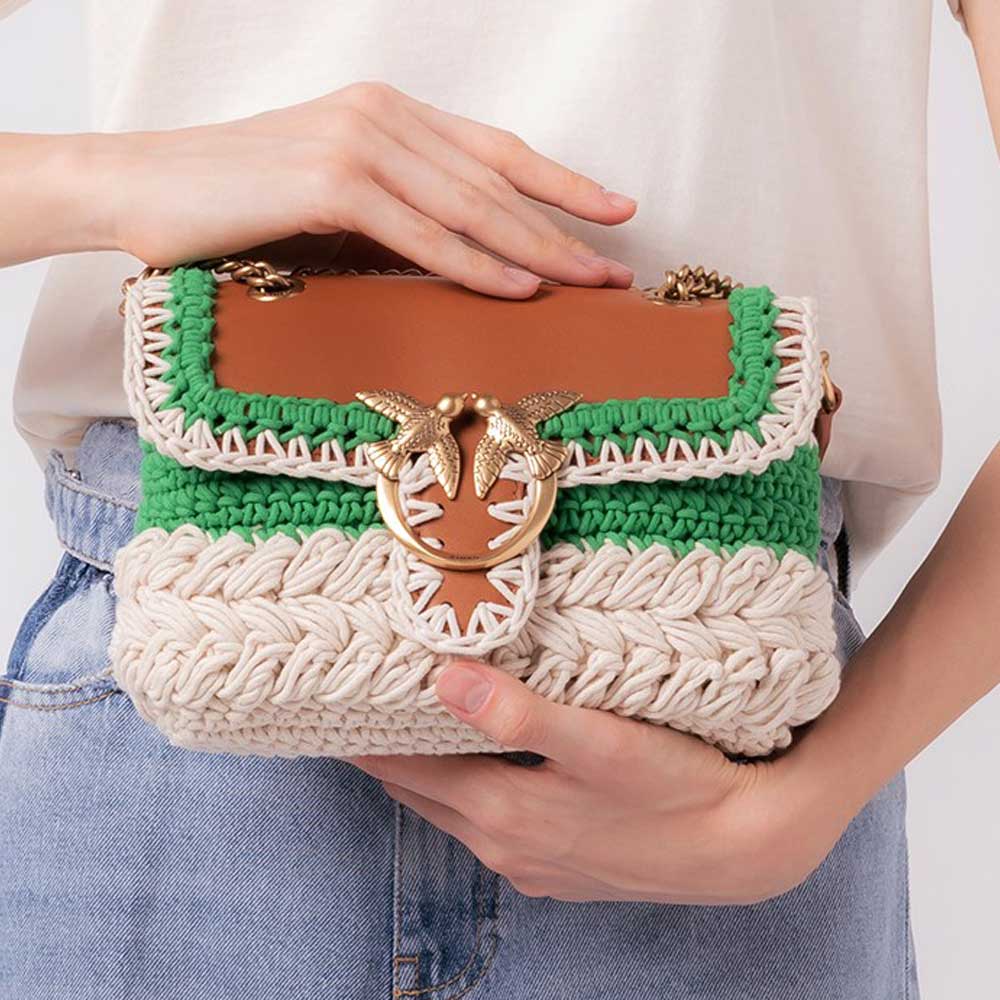 Pinko Borse crochet e rafia Pinko Borse crochet e rafia