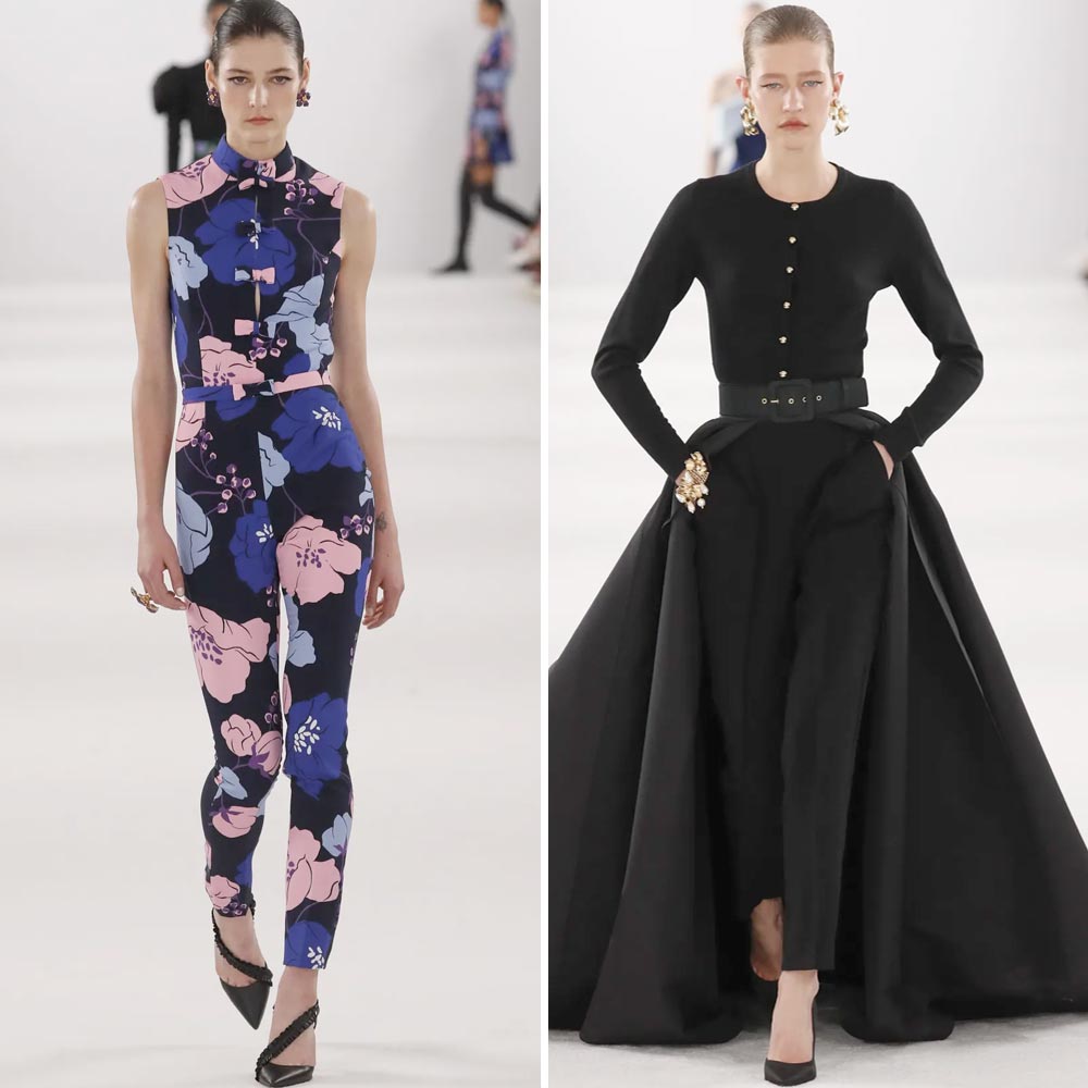 Sfilata Carolina Herrera autunno inverno 2022 2023