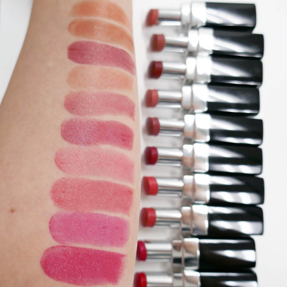 Swatches rossetti Rouge Coco Bloom Chanel Swatches rossetti Rouge Coco Bloom Chanel