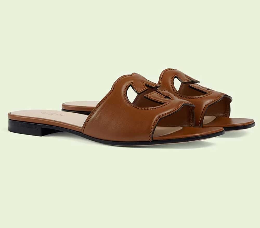 Slider donna pelle Gucci Slider donna pelle Gucci