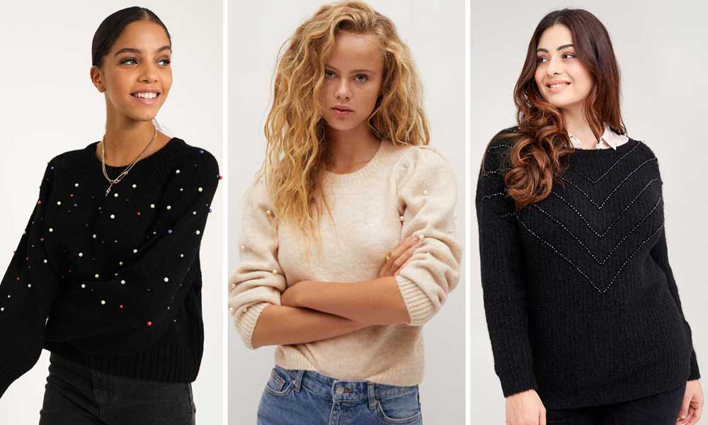Maglioni con perle inverno 2021: 10 modelli glamour - Beautydea