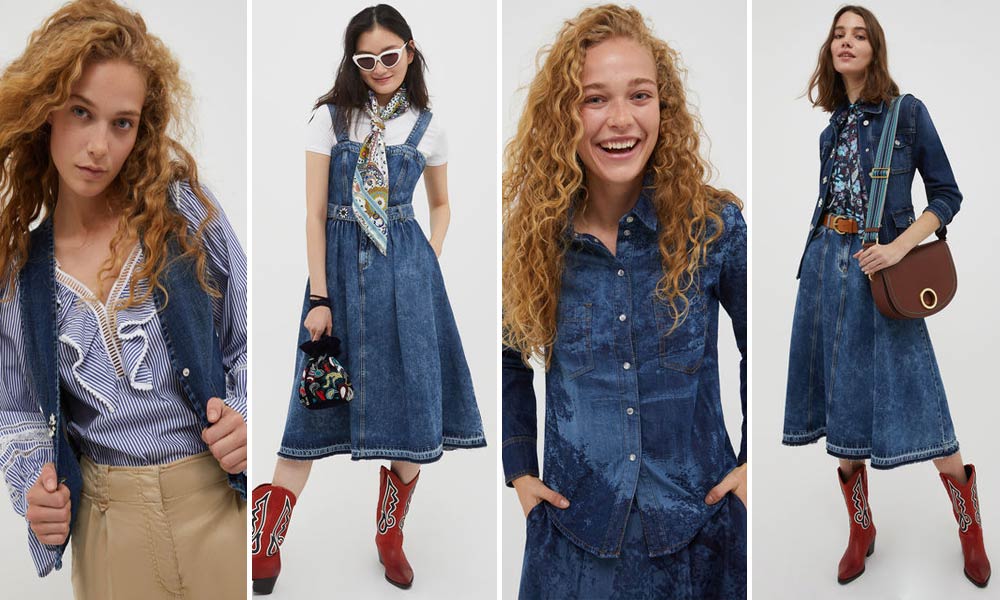 Max and co look vestiti denim autunno