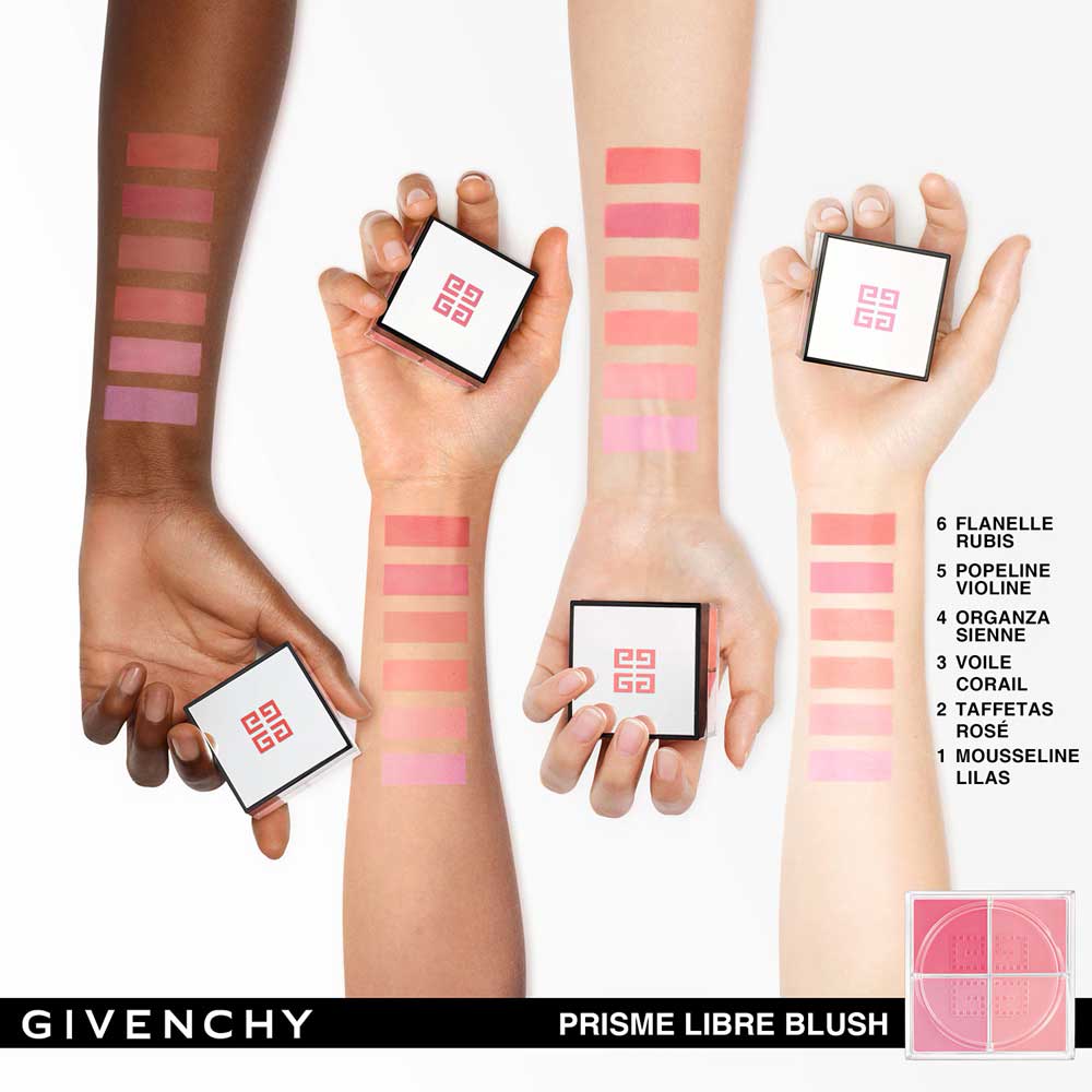 Givenchy swatches blush