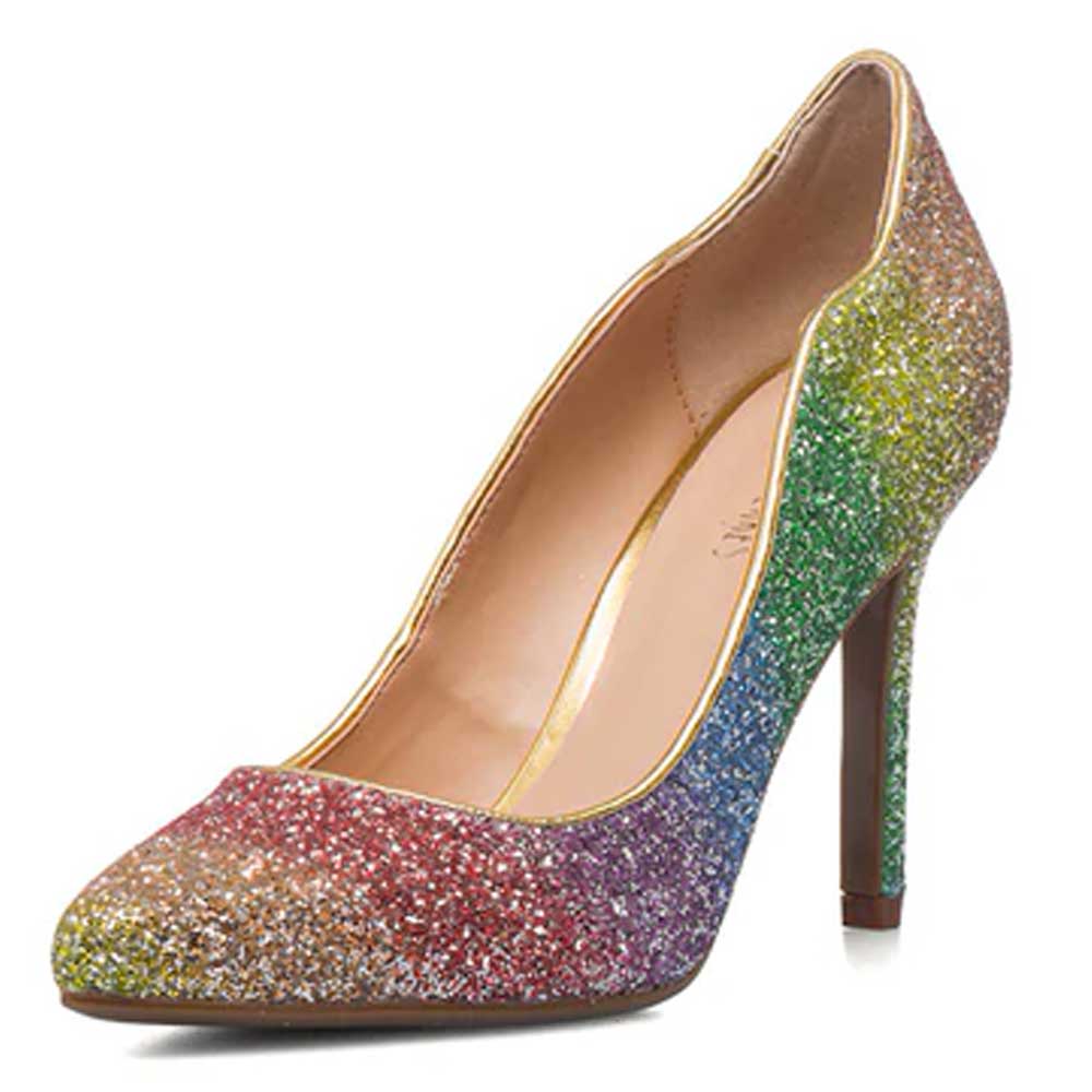 Scarpe glitter Lora Ferres