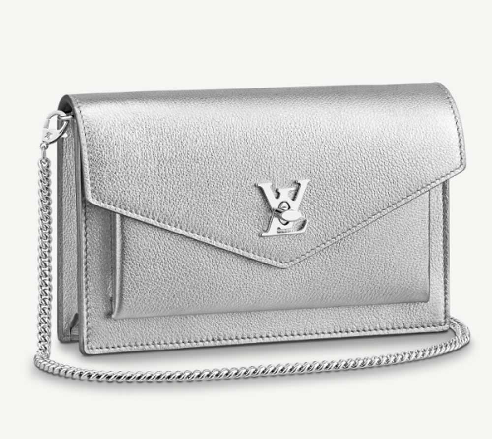 Louis Vuitton borsa in argento 