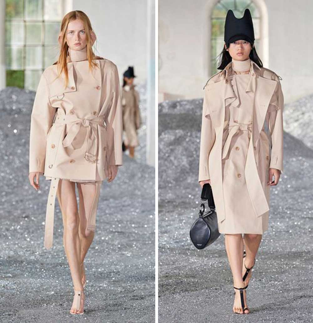 Sfilata Burberry primavera estate 2022 Sfilata Burberry primavera estate 2022