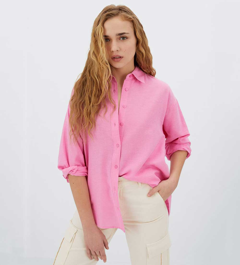Camicia rosa