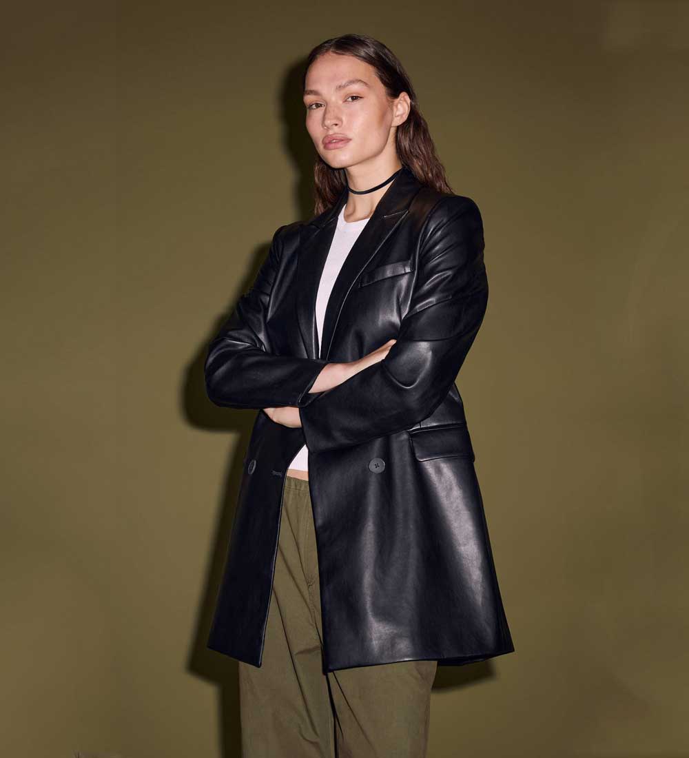 tendenza similpelle autunno Stradivarius tendenza similpelle autunno Stradivarius