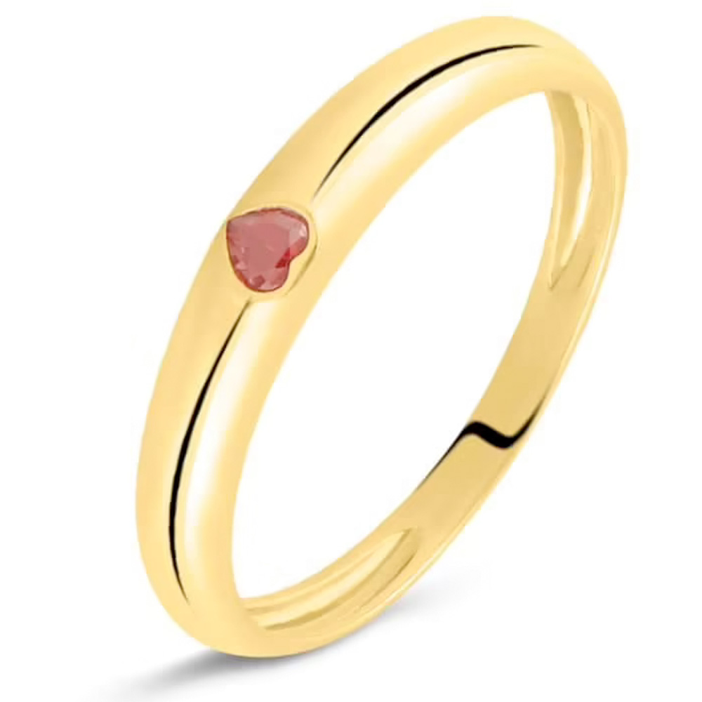 Anello pietra rossa Stroili