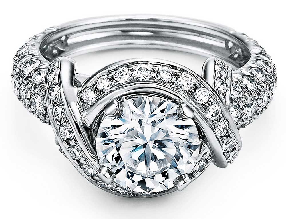 anelli di fidanzamento per San Valentino Tiffany 
