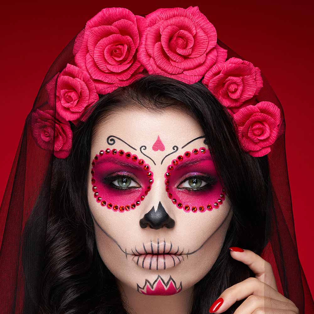 Halloween trucco ragazza Halloween trucco ragazza