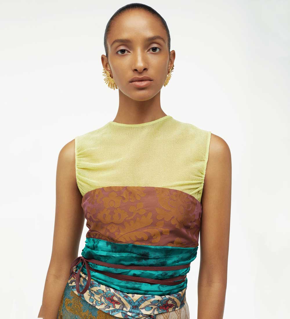 Zara abito multicolor Zara abito multicolor