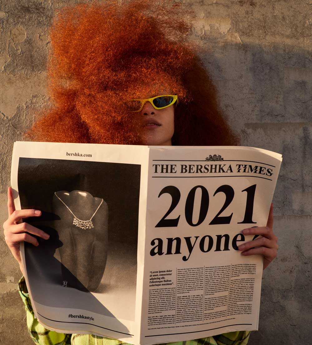 Bershka Tweed Colour 2021