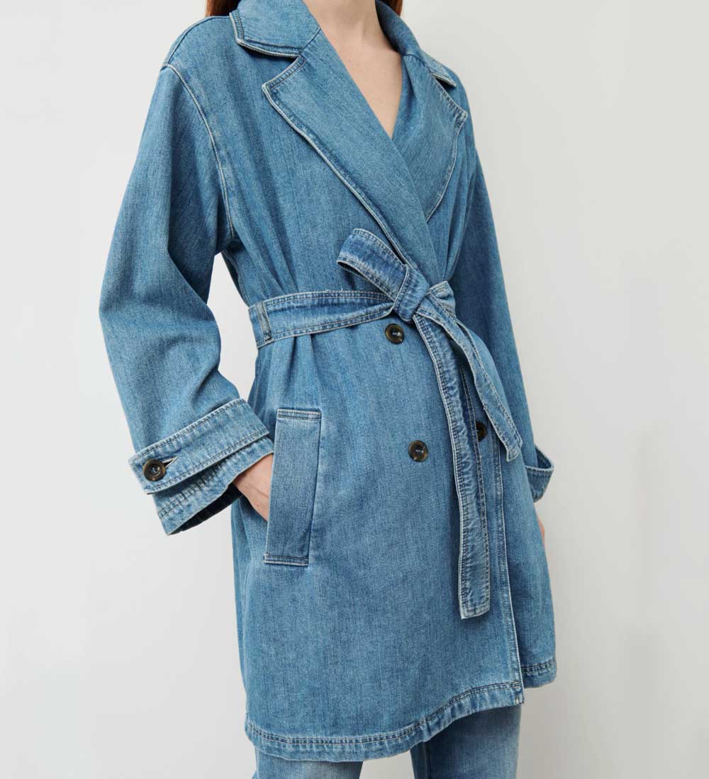 Trench di jeans