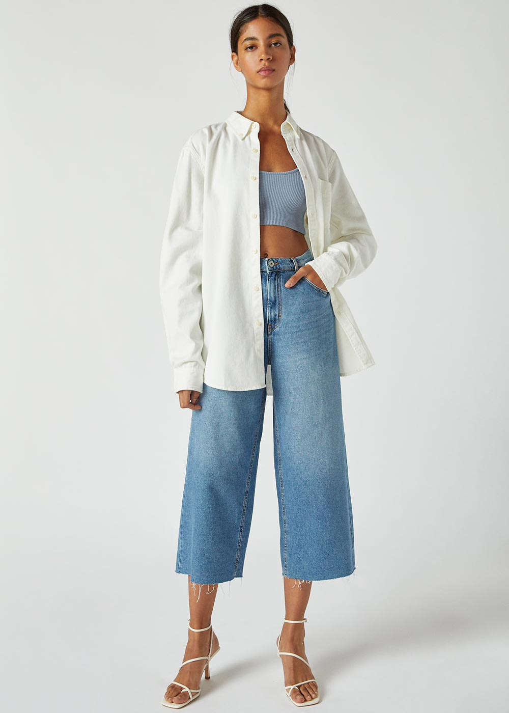 Jeans culotte inverno 2021