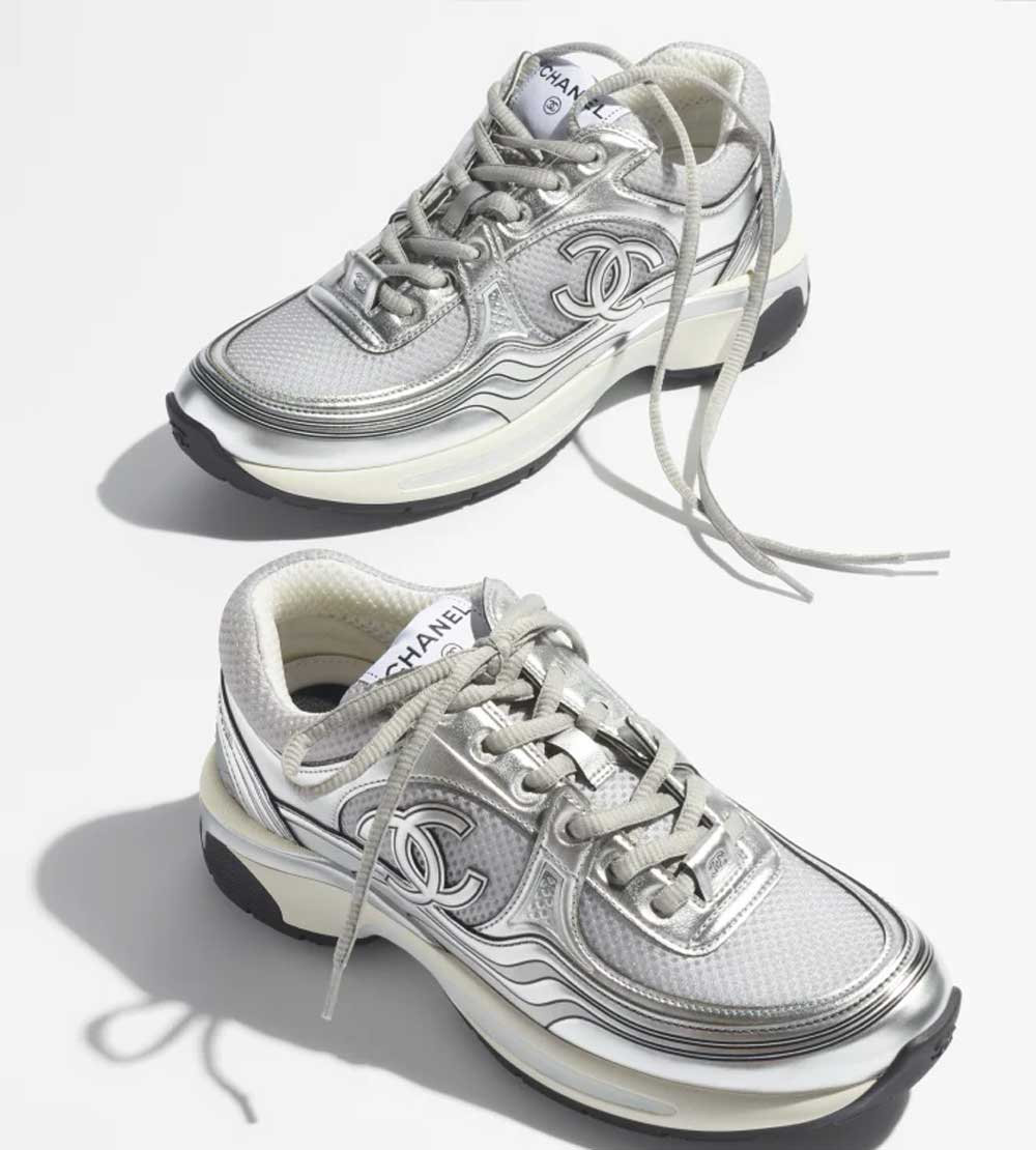 Sneakers da running laminate
