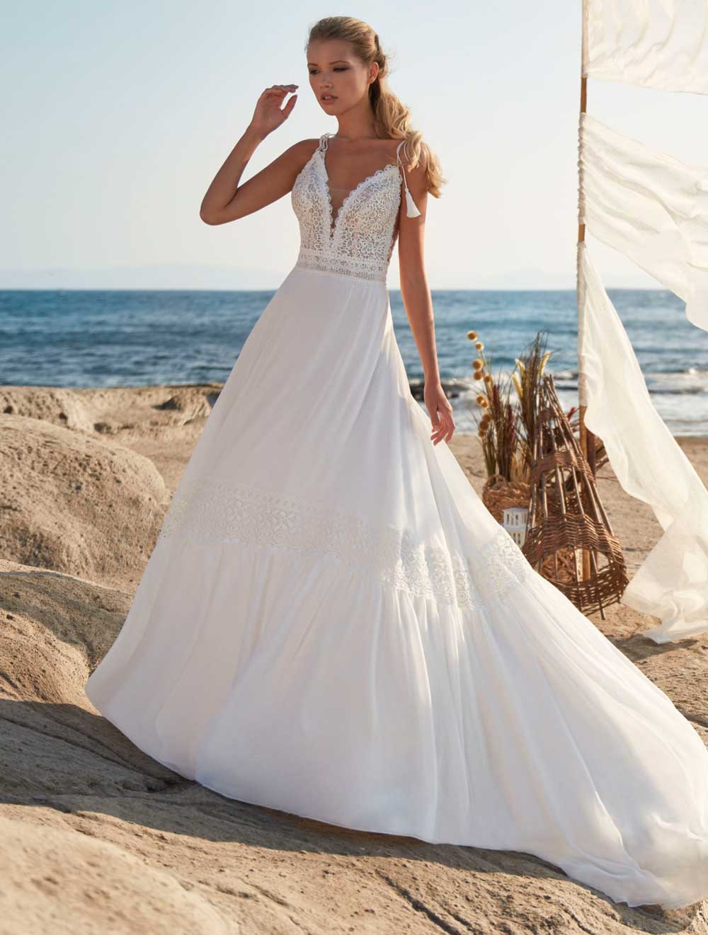 abiti sposa boho chic 2023