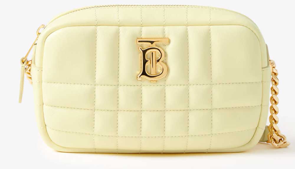 Tracolla bianca Burberry