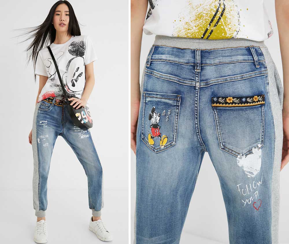 Jeans Mickey Mouse