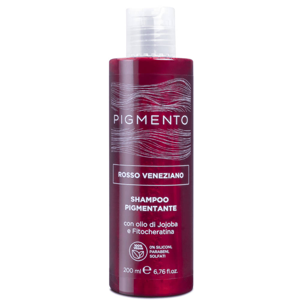 Pigmento shampoo riflessante rosso