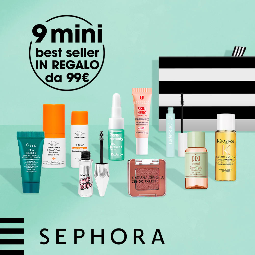 Promozione Sephora mini best seller in regalo