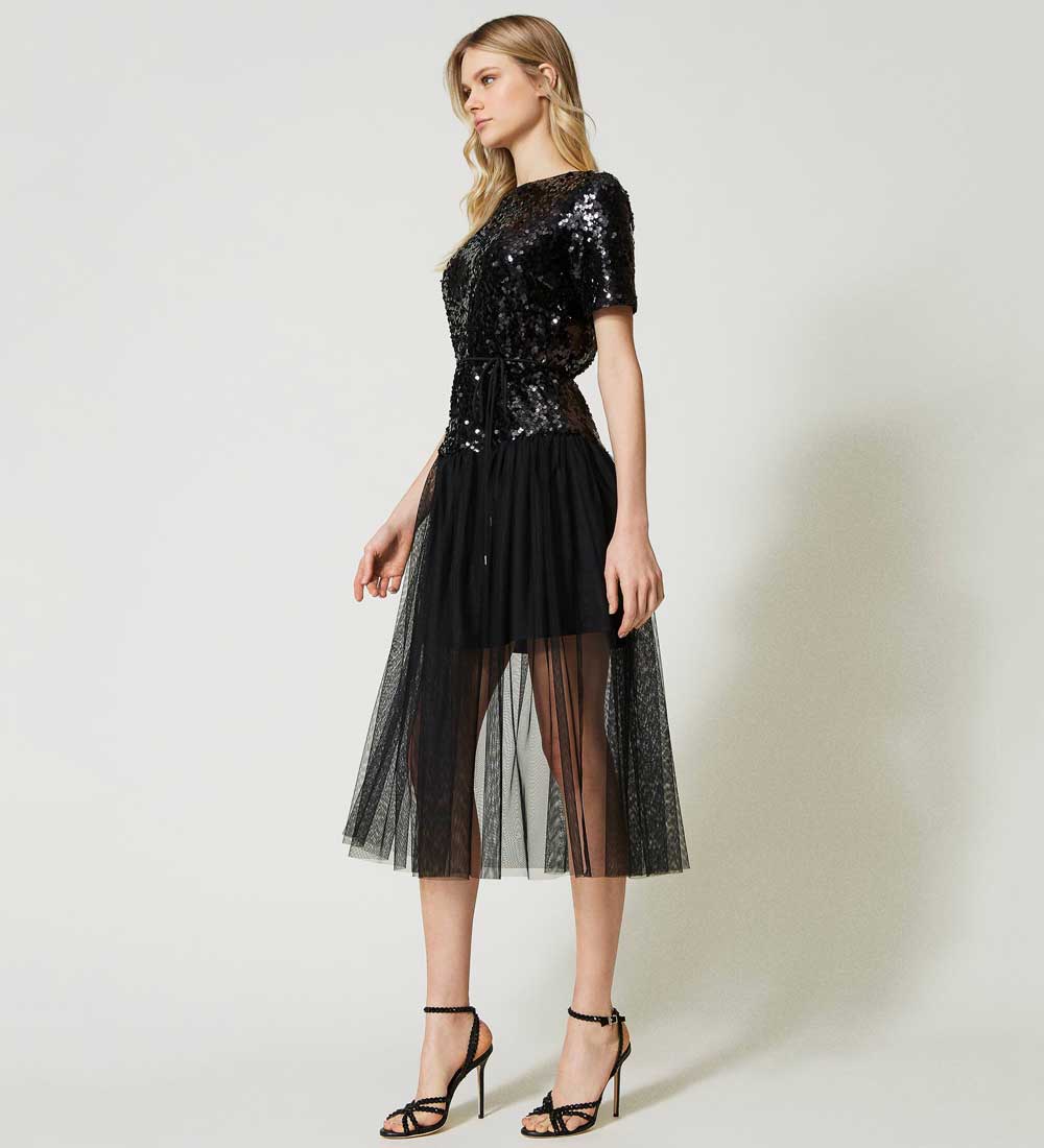 vestito da sera con paillettes vestito da sera con paillettes