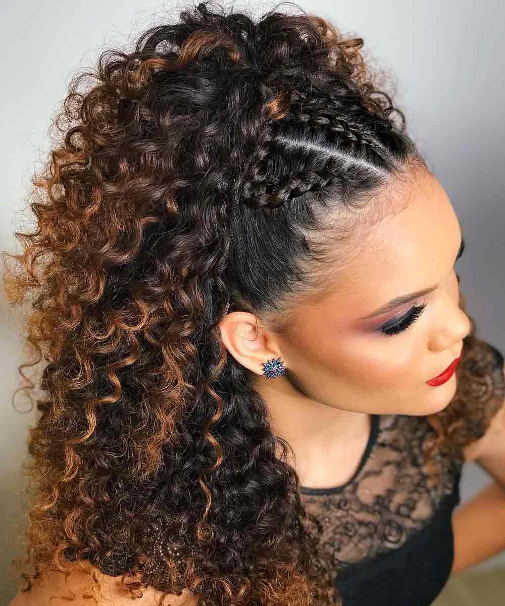 Acconciature trecce capelli ricci Acconciature trecce capelli ricci