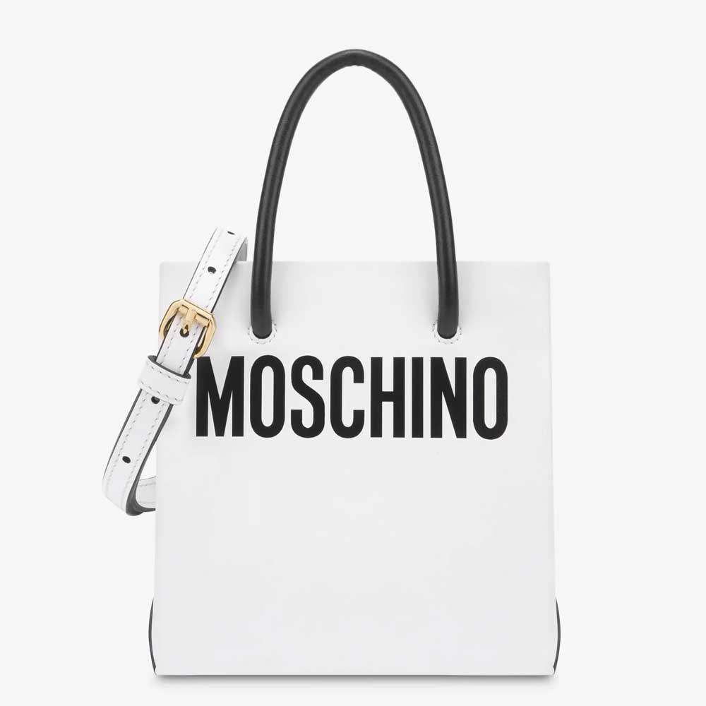 shopper bianca Moschino