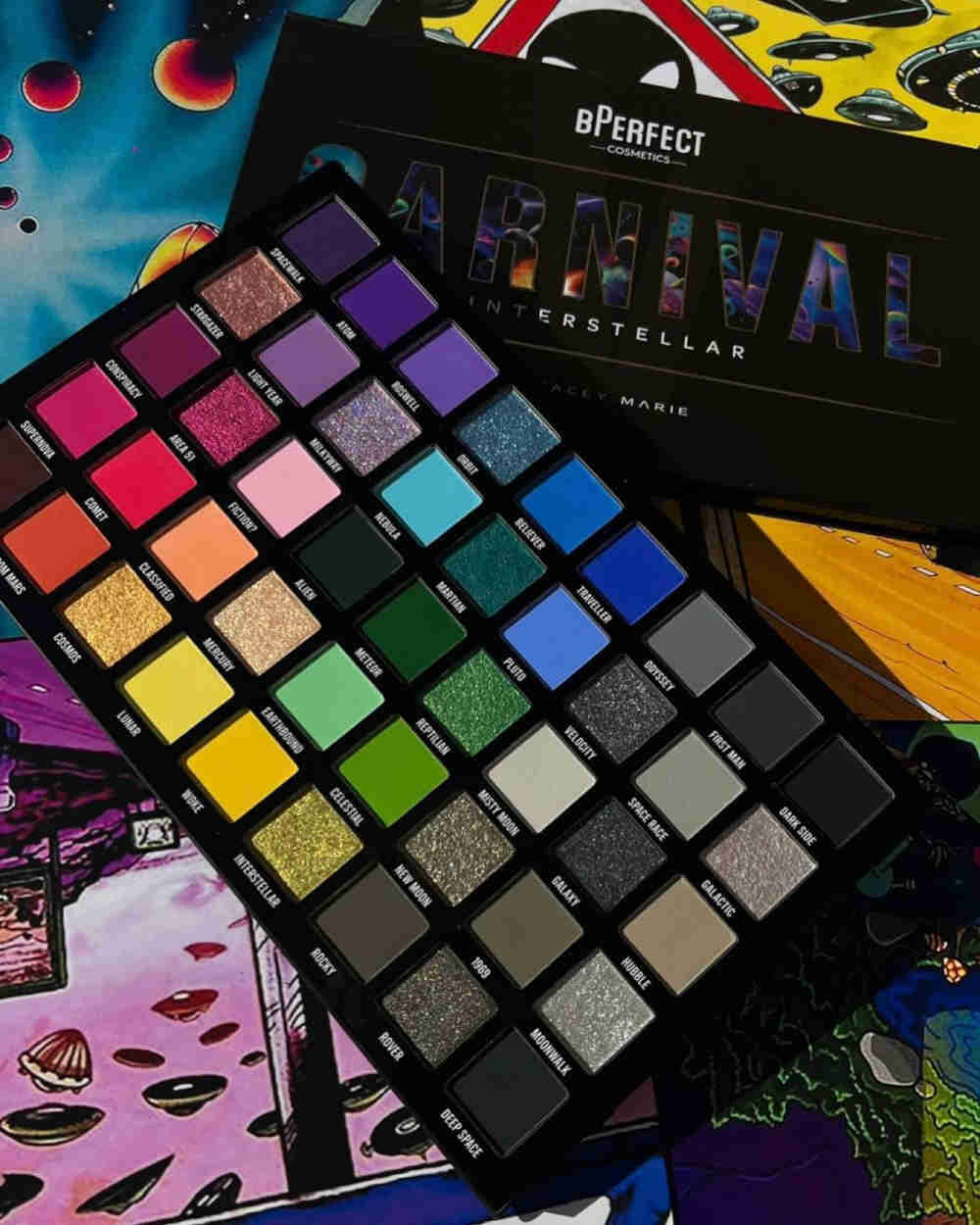 Palette ombretti BPerfect Stacey Marie Carnival
