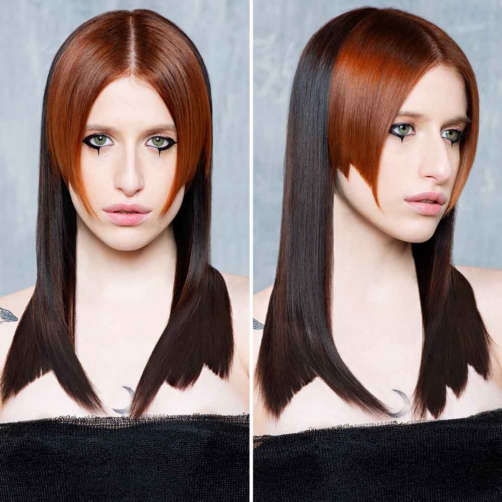Geometrie color block rosso Geometrie color block rosso