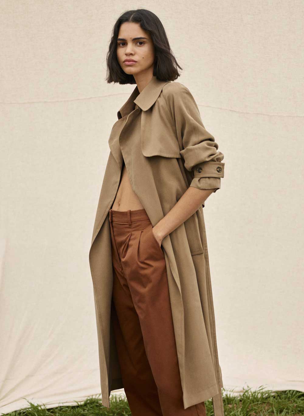 Trench Mango A Natural Bonding Trench Mango A Natural Bonding