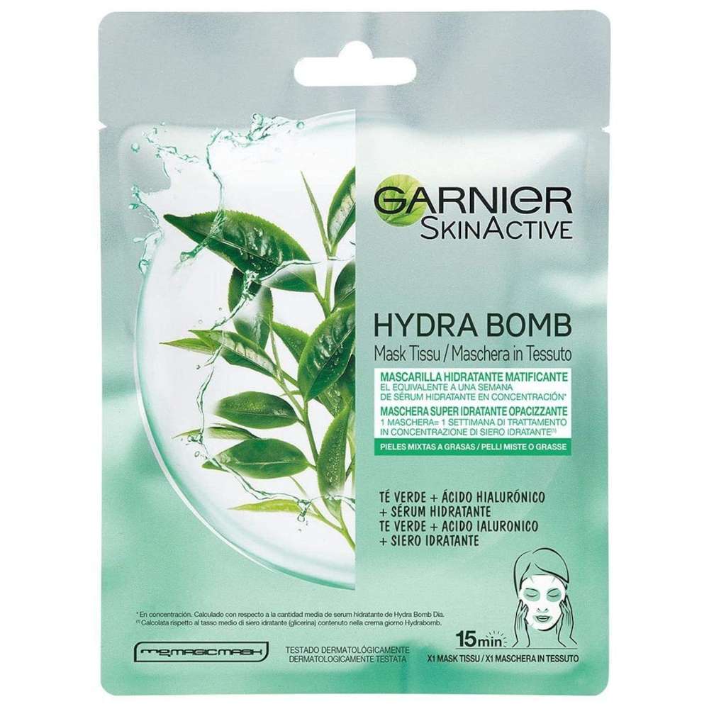 Maschera viso Garnier Hydra Bomb