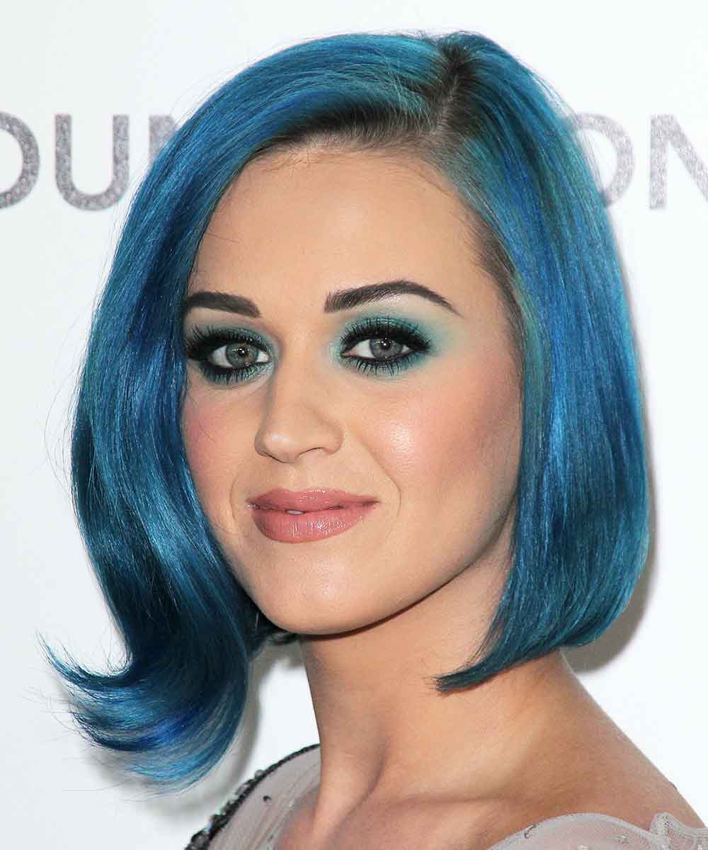Capelli azzurri Katy Perry