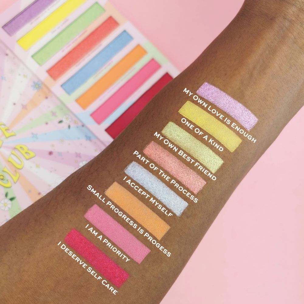 Swatches palette Affirmation Self Love Club