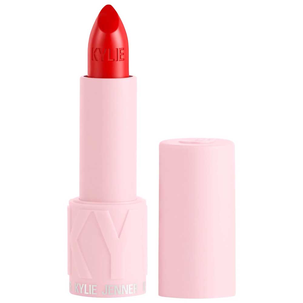 Kylie Cosmetics rossetto rosso satinato