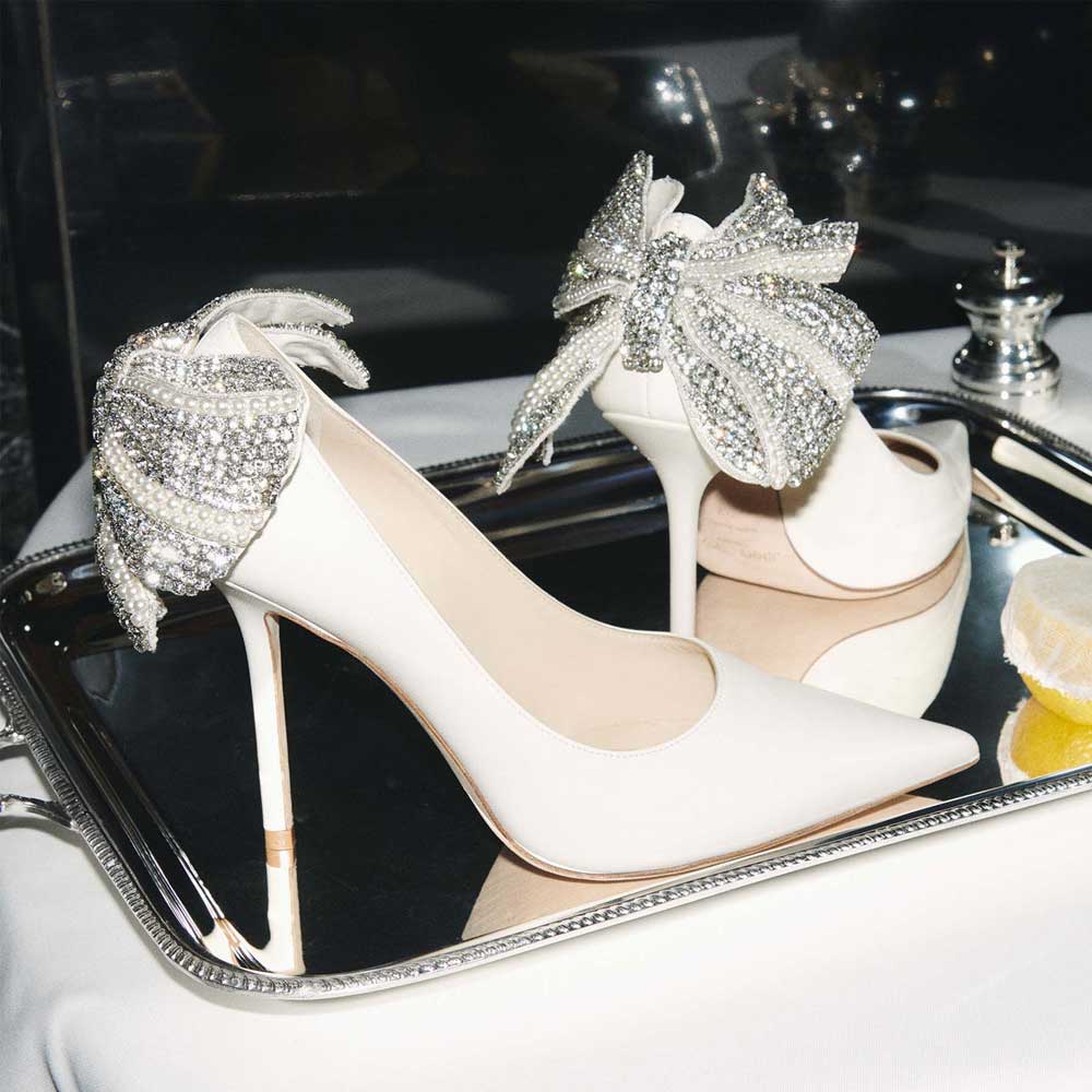 scarpe da sposa Jimmy Choo primavera estate 2023