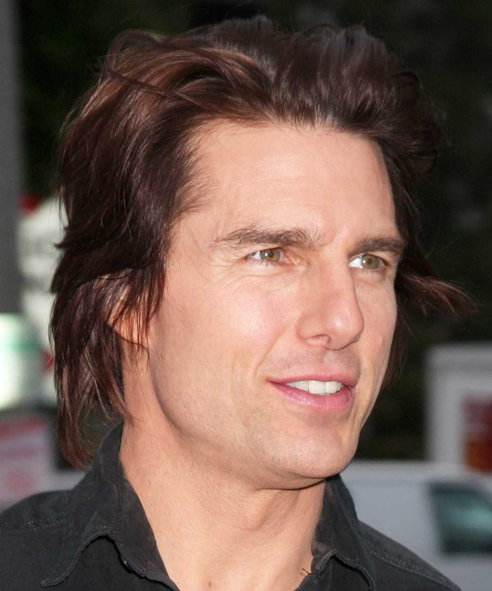 Tom Cruise taglio mullet