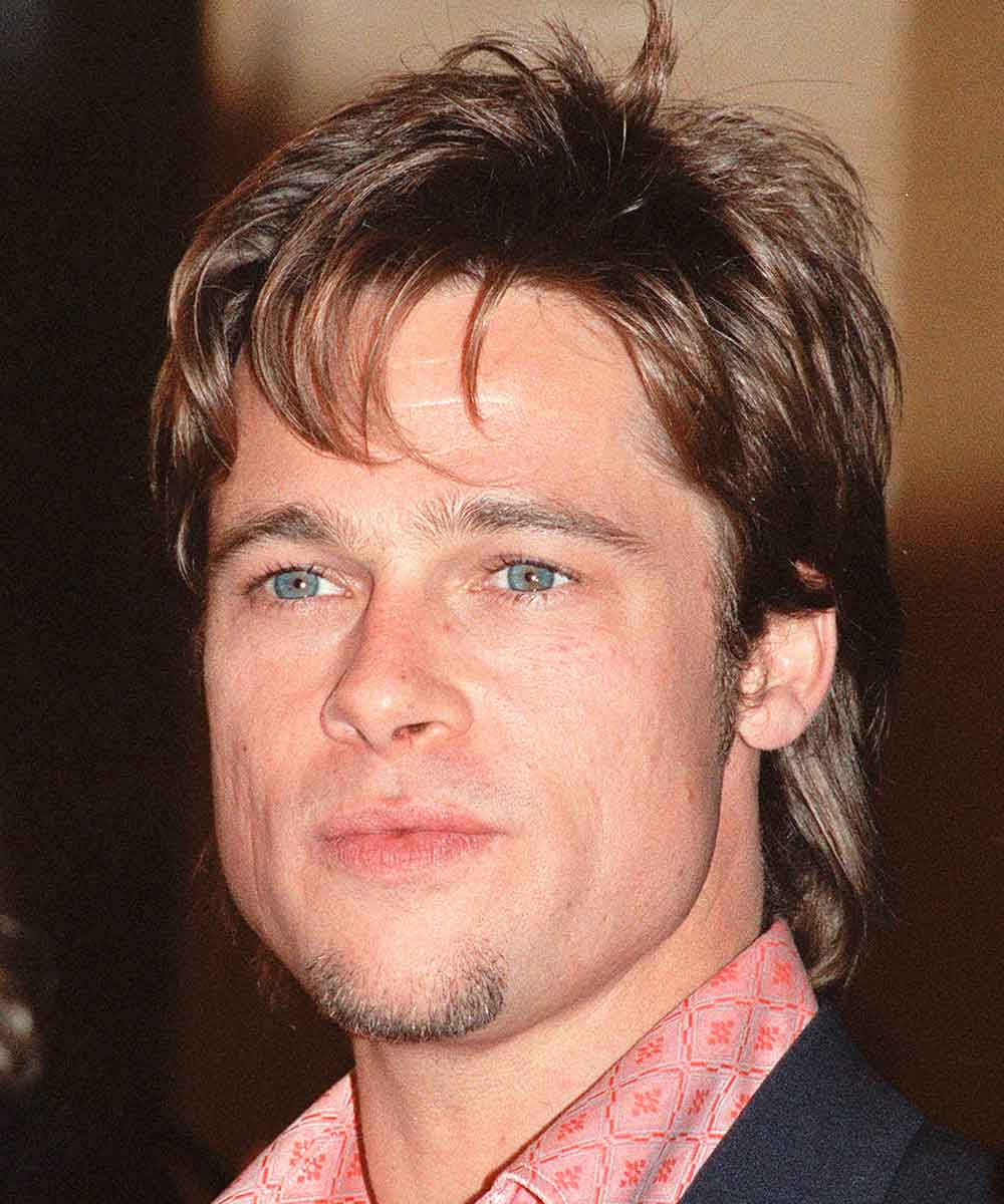 Taglio mullet Brad Pitt