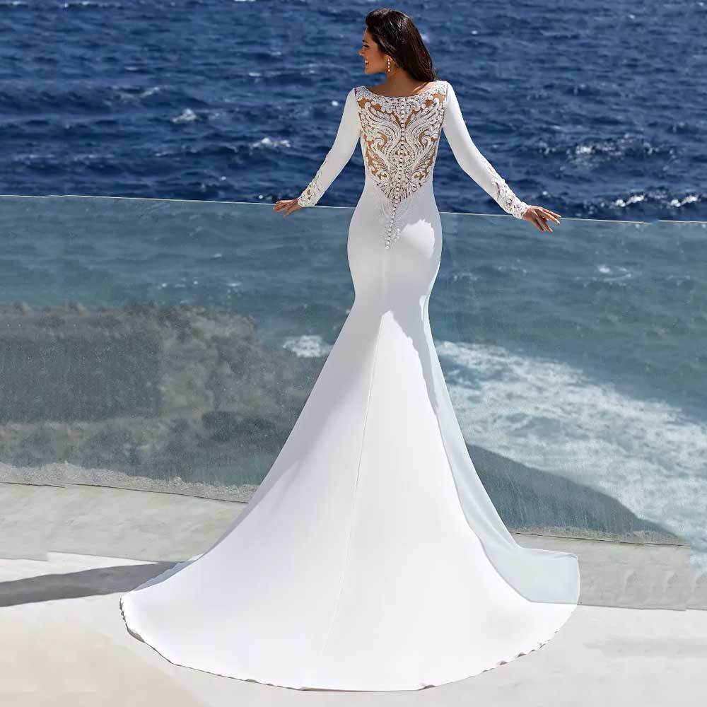 vestiti da sposa a sirena 2023
