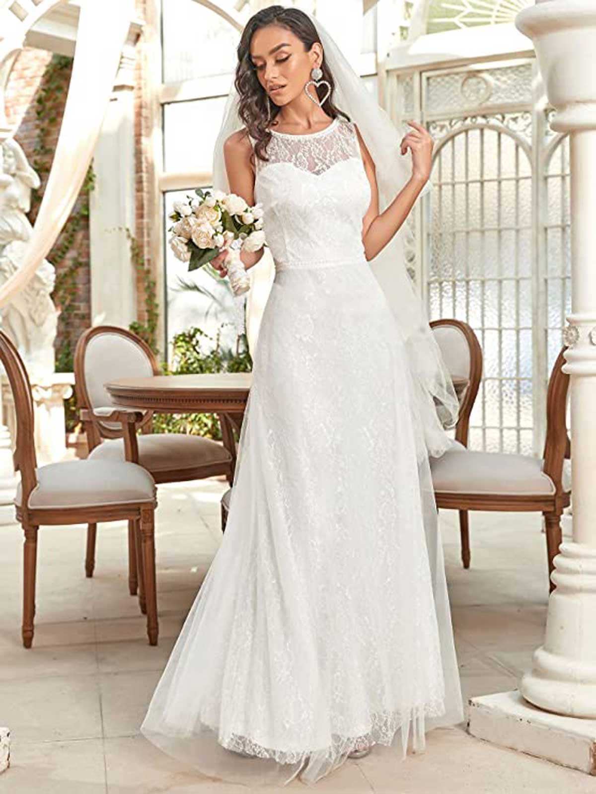 Abiti da deals sposa economici colorati