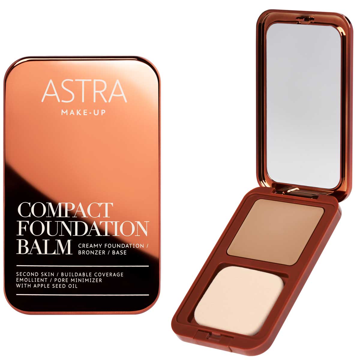 Astra Make-Up fondotinta compatto