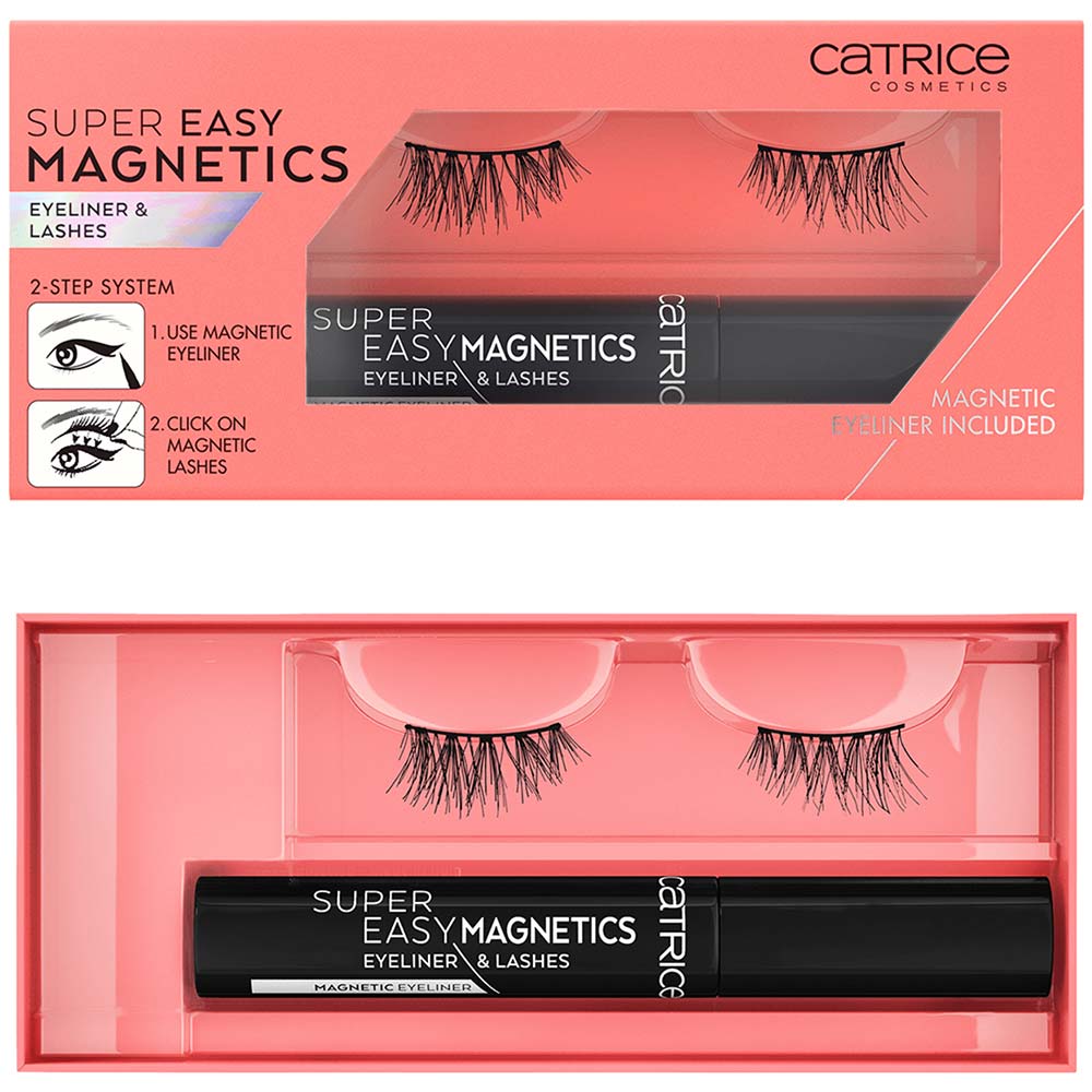 Kit eyeliner magnetico con ciglia finte Catrice