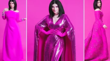 Laura Pausini in rosa Valentino all'Eurovision 2022, tutti i vestiti!