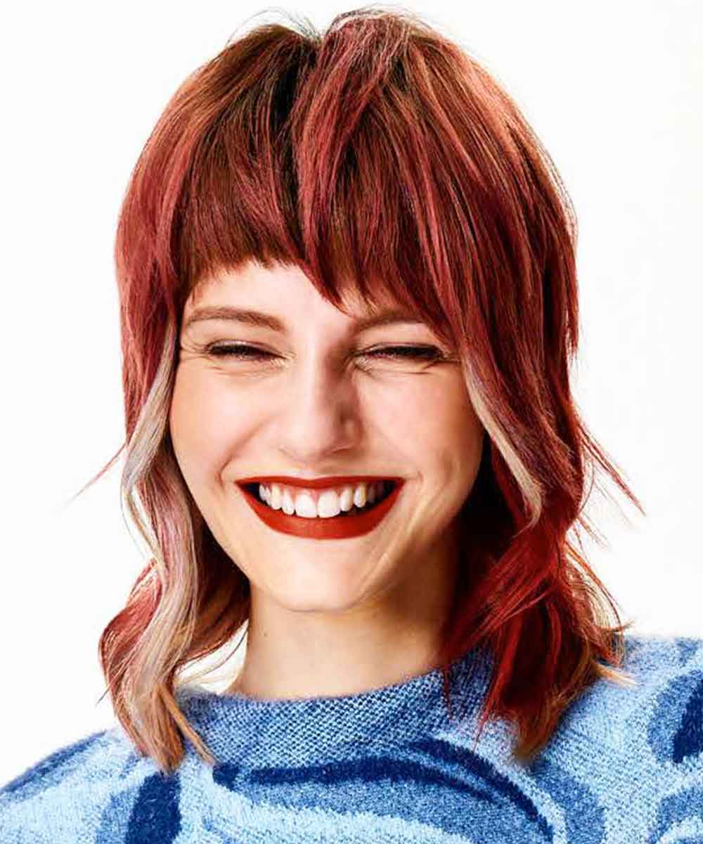 Z.one Concept capelli rossi meches primavera estate 2021