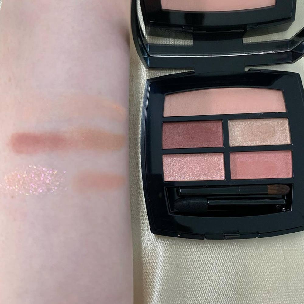 Swatches ombretti Chanel